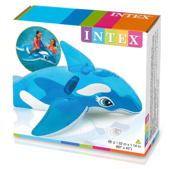 INTEX felfújható kék delfin 152 x 114cm (58523)
