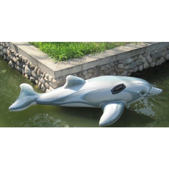 INTEX felfújható szürke delfin 175 x 66cm (58535)