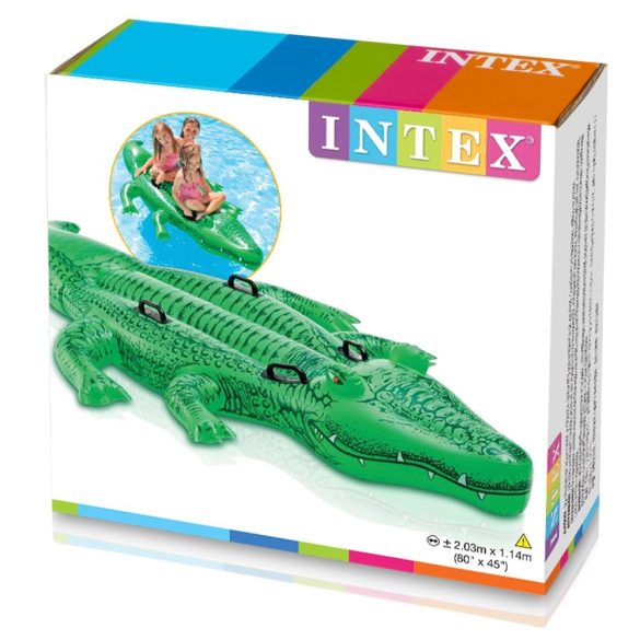 INTEX felfújható krokodil 168 x 86cm (58546)