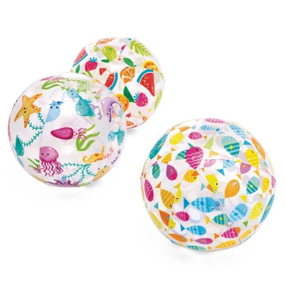 INTEX gyümölcsmintás strandlabda D51cm (59040)