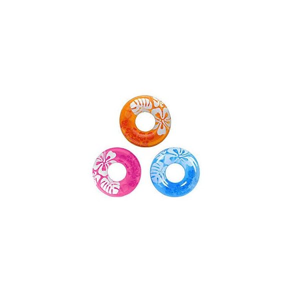 INTEX Clear Color narancs úszógumi D91cm (59251)