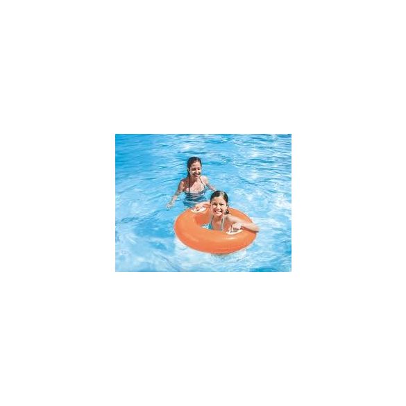 INTEX Hi-Gloss Neon narancssárga úszógumi D76cm (59258)