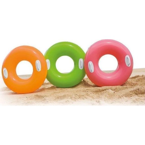 INTEX Hi-Gloss Neon narancssárga úszógumi D76cm (59258)