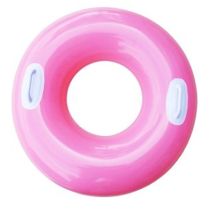 INTEX Hi-Gloss Neon rózsaszín úszógumi D76cm (59258)