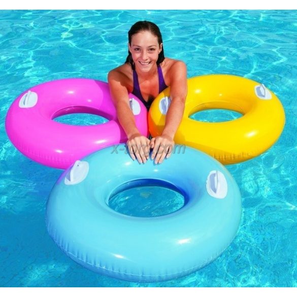 INTEX Hi-Gloss Neon rózsaszín úszógumi D76cm (59258)