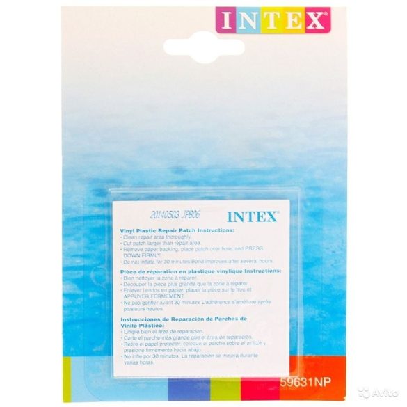 INTEX Javító szett, öntapadós folt (59631)