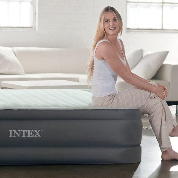 INTEX PremAire felfújható luxus vendégágy, 137 x 191 x 46cm (64904)