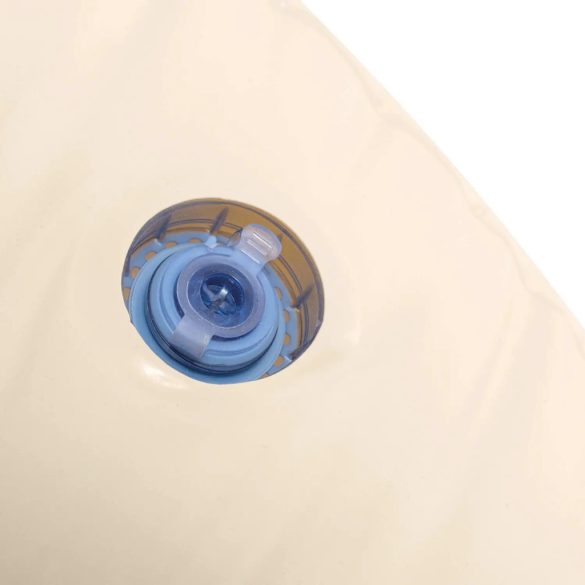 Felfújható fotel, Intex Beanless Bag, 137 x 127 x 74 cm, bézs, puha matt felületű kialakítás (66505NP)