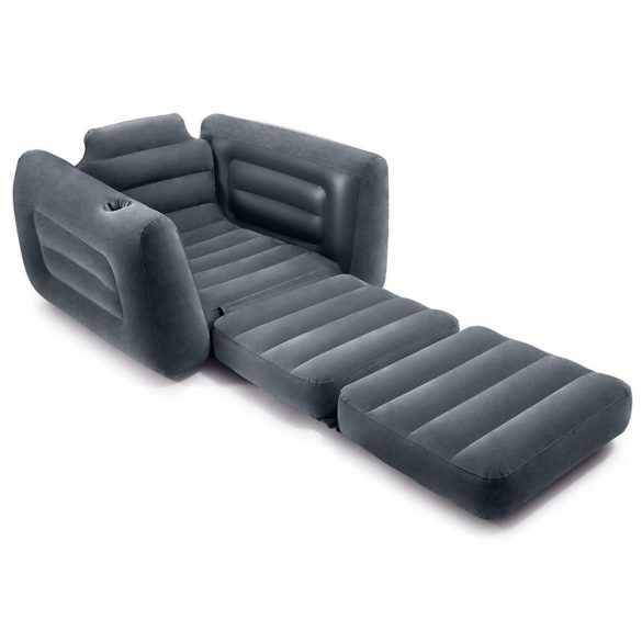 INTEX Pull-Out felfújható, átalakítható fotel ágy, 107 x 221 x 66cm (66551)