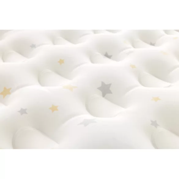 Felfújható vendégágy gyerekeknek, Intex Kidz, 168 x 107 x 25 cm, bézs, kivehető belső matraccal, leesésgátló peremmel, kézi pumpával és hordtáskával (66811)