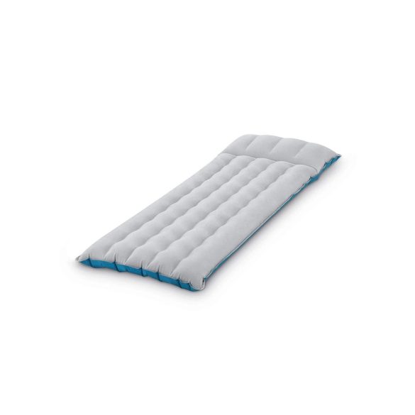 INTEX felfújható kemping matrac, szürke/kék, 67 x 184 x 17cm (67997)