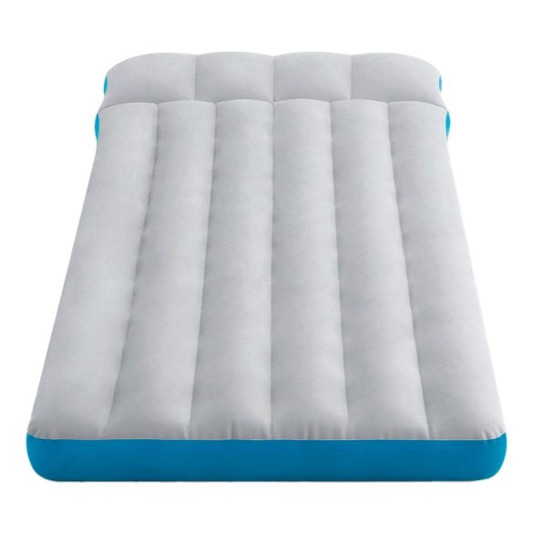INTEX felfújható kemping matrac, szürke/kék, 72 x 189 x 20cm (67998)
