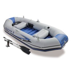   INTEX Mariner 3 felfújható tengeri gumicsónak szett (3 személyes) 297 x 127 x 46cm (68373)