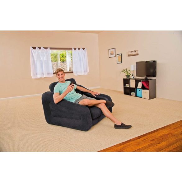 INTEX Pull-Out felfújható, átalakítható fotel ágy, 107 x 221 x 66cm (68565)