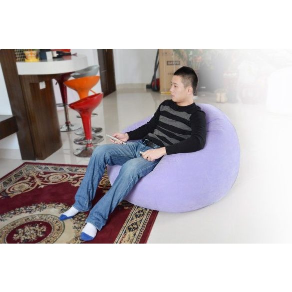 INTEX Beanless felfújható fotel, lila, 107 x 104 x 69cm (68569)
