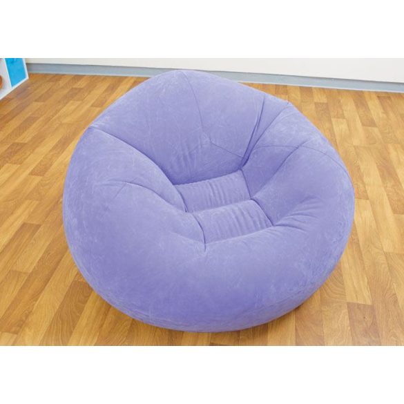 INTEX Beanless felfújható fotel, lila, 107 x 104 x 69cm (68569)