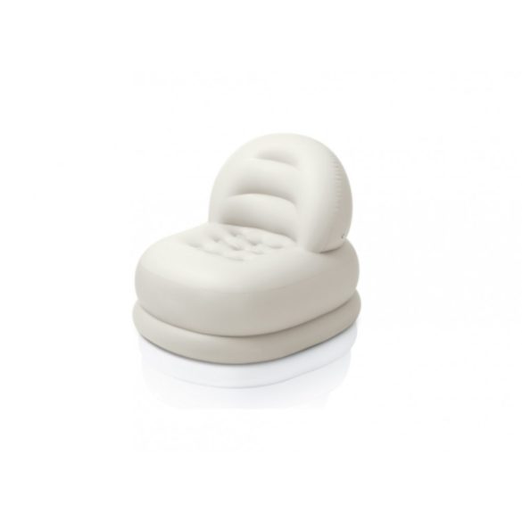 INTEX Mode felfújható fotel, fehér, 84 x 99 x 76cm (68592)
